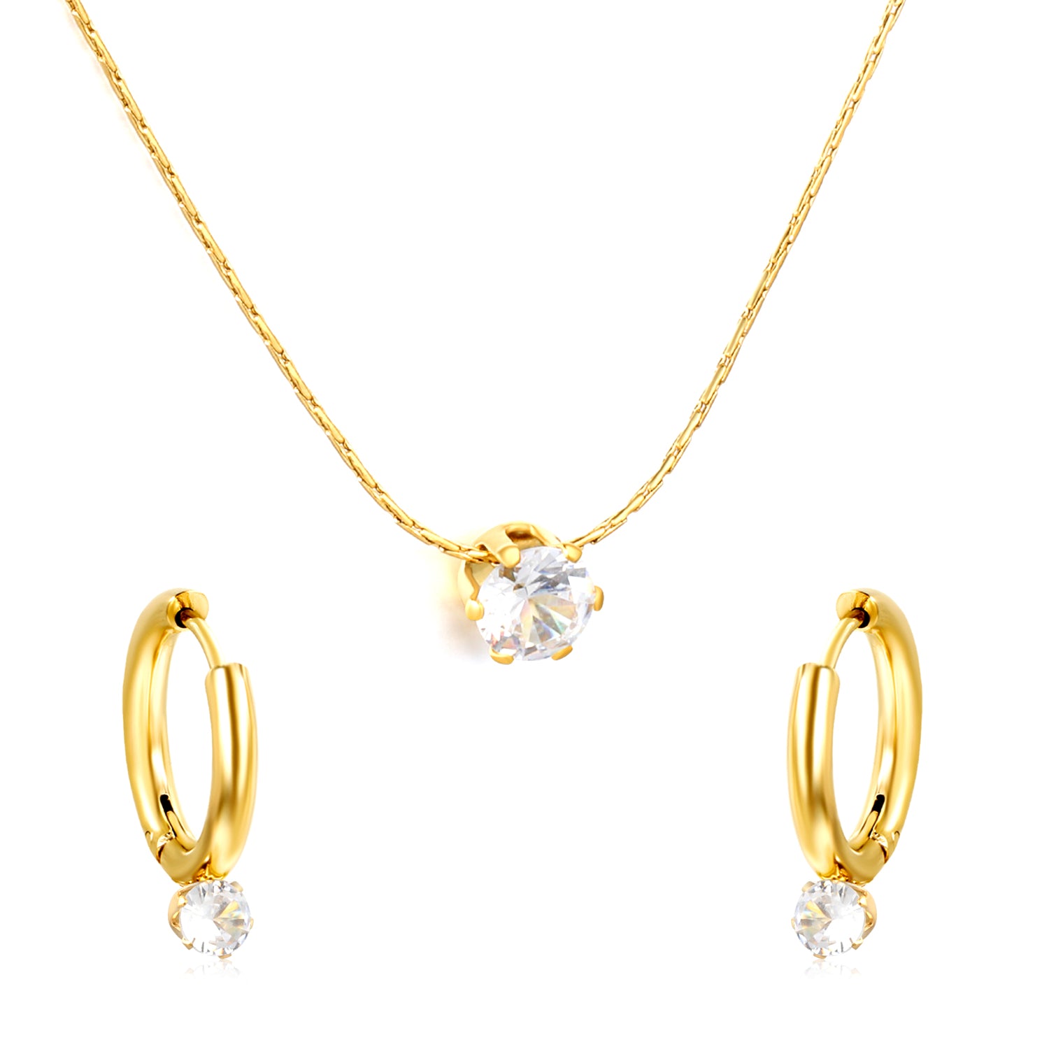 Menton Set (Earrings & Necklace)