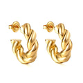 Cassis Twist Hoops